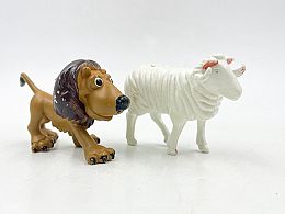 Лъв и овца