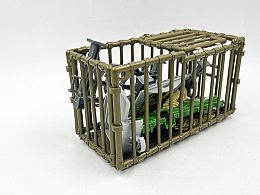 Голяма клетка с аксесоари