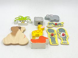 Дървени животни