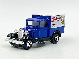 Matchbox 1979 ретро камион син