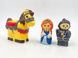 Кон, рицар и принцеса конструктор