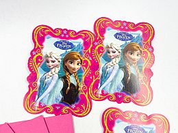Картички Фрозен с пликове