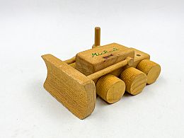 Дървена машина с гребло