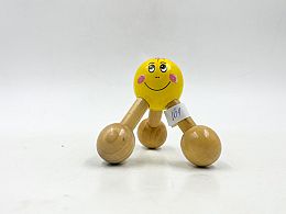 Дървено лице с крака