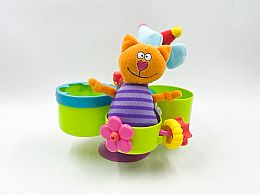 Голяма играчка с животинки и вакумка