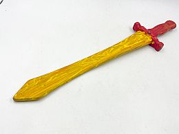 Масивен дървен меч голям