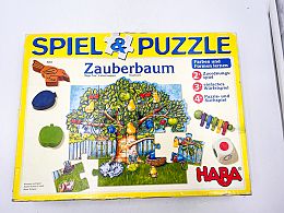 Игра HABA с дървени плодчета и гъсеница