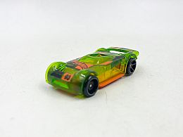 HotWheels зелена прозрачна кола