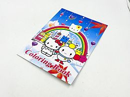 Книжка за оцветяване Кити със стикери г