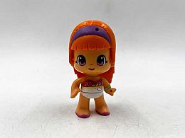 Кукличка с оранж коса с 2 лица
