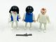 Playmobil човечета бяло синьо