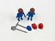 Playmobil човечета в синьо